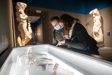 Genova, riapre al pubblico palazzo ducale con la mostra su Miche