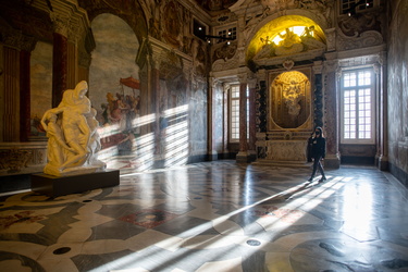 Genova, riapre al pubblico palazzo ducale con la mostra su Miche