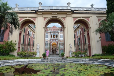 Genova, Palazzo Reale - inaugurazione nuova stanza stucchi fiori