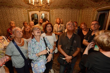 Genova, Palazzo Reale - inaugurazione nuova stanza stucchi fiori