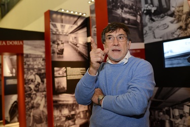 Genova, Galata Museo del Mare - allestimento della mostra sul tr
