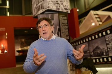 Genova, Galata Museo del Mare - allestimento della mostra sul tr