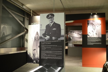 Genova, Galata Museo del Mare - allestimento della mostra sul tr