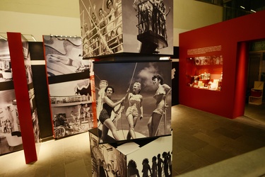 Genova, Galata Museo del Mare - allestimento della mostra sul tr