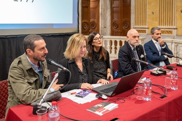 Genova - palazzo ducale - presentazioni lavori di restauro