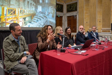 Genova - palazzo ducale - presentazioni lavori di restauro