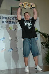 Sanremo 2006 - photocall e conferenza stampa John Cena