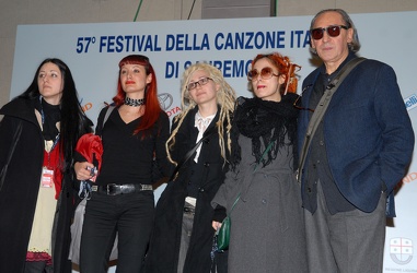 Festival di Sanremo 2007: Franco Battiato e Rock Band femminile