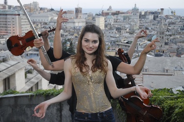 Giulia Ottonello con la sua band Gnu Quartet