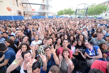 Genova - concerto negramaro arena del mare - pubblico