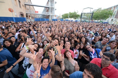 Genova - concerto negramaro arena del mare - pubblico