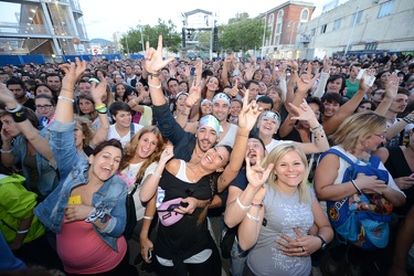 Genova - concerto negramaro arena del mare - pubblico