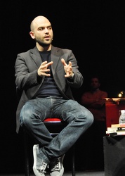 Genova - scrittore Roberto Saviano