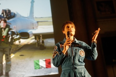 Genova, palazzo Ducale - astronauta Samantha Cristoforetti 