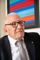 Genova, Carlo Castellano nella sua casa
