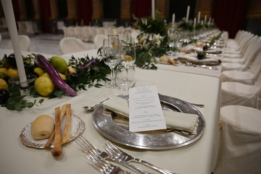 Genova, palazzo ducale - cena organizzata da Miki Wolfson