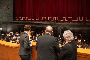 Genova, teatro Carlo Felice - platea prima opera