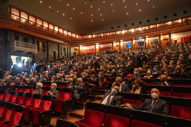 Genova, teatro Carlo Felice - platea prima opera