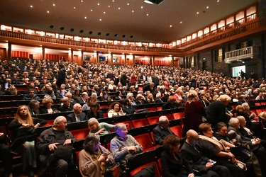 Genova, teatro Carlo Felice - la prima dell‚Äôopera Trovatore