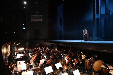 Genova, teatro Carlo Felice - la prima dell‚Äôopera Trovatore