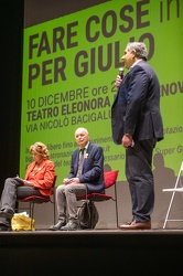 Genova, Teatro Duse - serata per Giulio Regeni con presidente ca