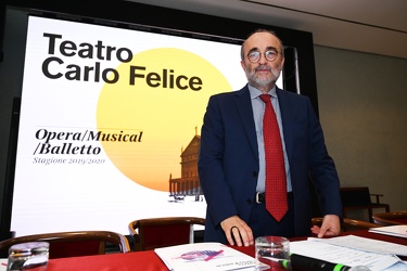 Genova, teatro Carlo Felice - presentazione nuova stagione