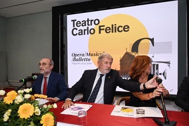 Genova, teatro Carlo Felice - presentazione nuova stagione