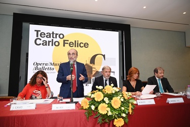 Genova, teatro Carlo Felice - presentazione nuova stagione