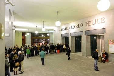 Genova - grande attesa per il maestro Claudio Abbado al teatro C