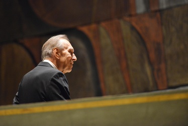 Genova - il maestro Claudio Abbado al teatro Carlo Felice