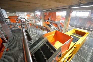 Genova Bolzaneto - il nuovo impianto per il riciclaggio AMIU