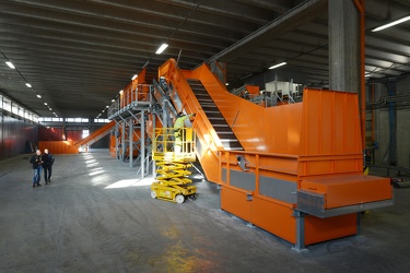 Genova Bolzaneto - il nuovo impianto per il riciclaggio AMIU