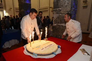 Genova, cisterne palazzo Ducale - evento KLM e Air France inaugu