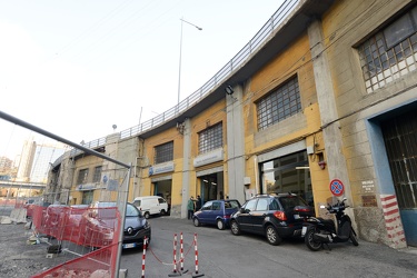 Genova, zona varco portuale San Benigno - le piccole aziende che