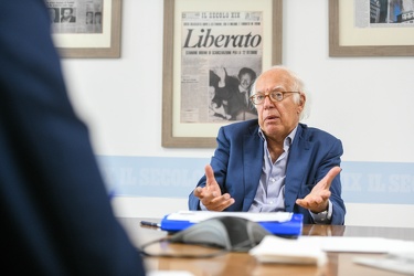 Genova, redazione secolo xix - intervista vertici confindustria