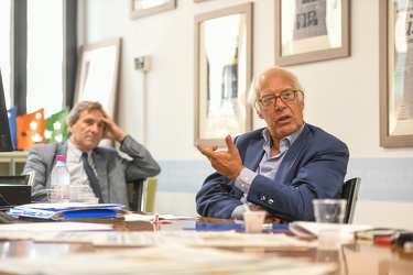 Genova, redazione secolo xix - intervista vertici confindustria