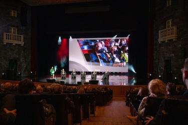 Genova, teatro Carlo Felice - festa per i 40 anni di Esaote