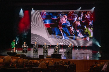 Genova, teatro Carlo Felice - festa per i 40 anni di Esaote