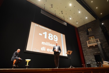 Genova, teatro carlo felice - assemblea dipendenti Carige