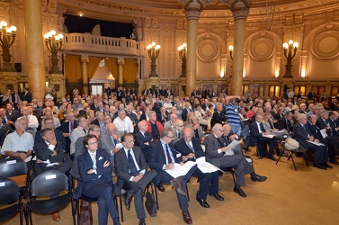 Genova - palazzo della Borsa - assemblea azionisti carige