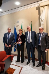 Genova, regione liguria - presentazione fusione tra BPER e CARIG
