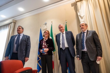 Genova, regione liguria - presentazione fusione tra BPER e CARIG