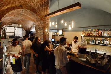 Genova, vico inferiore del Ferro - nuovo ristorante Bella Bu