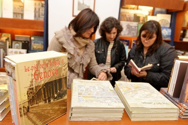 Genova - inaugurazione nuovo bookshop presso palazzo Rosso