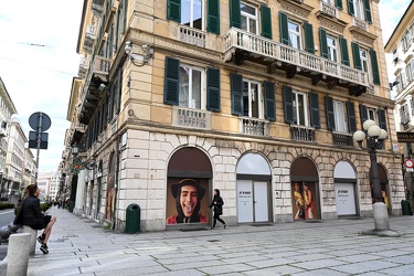 Genova, via Roma - prossima apertura negozio K Way