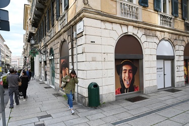 Genova, via Roma - prossima apertura negozio K Way