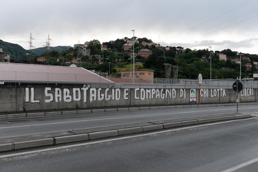 Genova, Trasta - il cantiere TAV