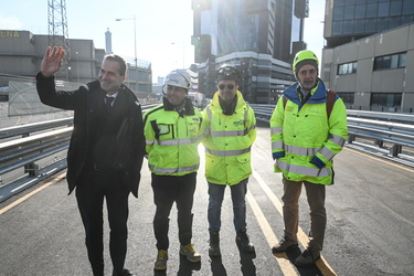 inaugurazione rampa lavori San Benigno