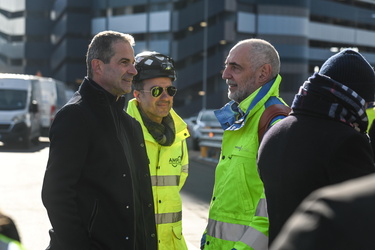 inaugurazione rampa lavori San Benigno