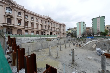 Genova - ospedale San Martino - cantiere eterno